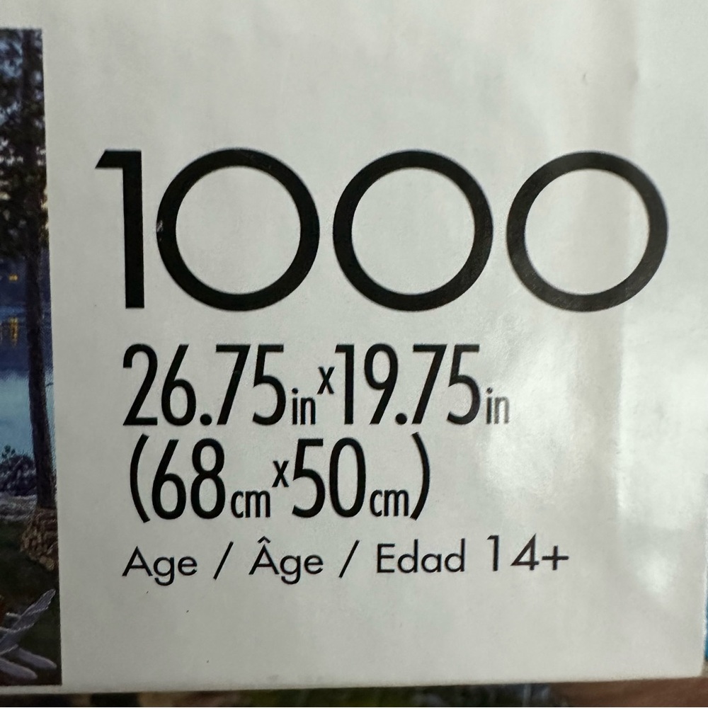 Buffalo Cabin Retreat 1000-Piece Puzzle - Picture 5 of 6